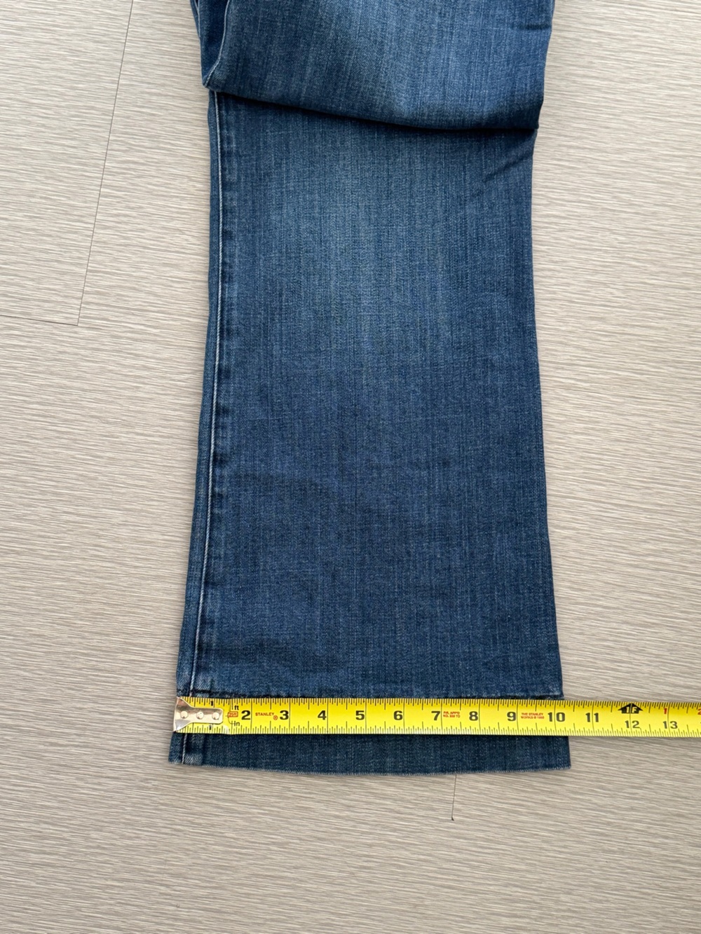 Talbots Flare Leg Pintuck Jeans Size 14P - Picture 6 of 12